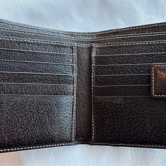 Gucci  Monogram Princy Sherry Line Compact  Wallet with Bow - Picture 3 of 6